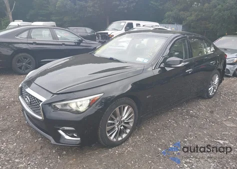 2019 Infiniti Q50 3.0T Luxe из США, поврежденный, VIN JN1EV7AR2KM555611